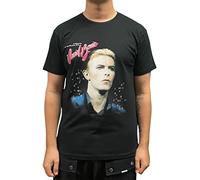 David Bowie Young Americans Back Printed Official Unisex T Shirt Various Sizes 75 Range Black