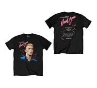 David Bowie Young Americans Official Tee T-Shirt Mens Unisex (X-Large) Black