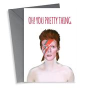 david bowie ziggy Birthday Card 14271
