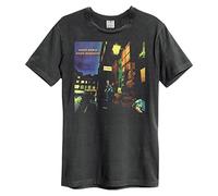Amplified Unisex Adult Ziggy Stardust David Bowie T-Shirt S Charcoal