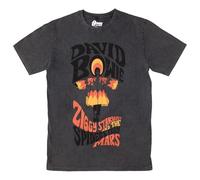 David Bowie Ziggy Stardust Limited Edition 999 Only Premium Wash T Shirt M Charcoal