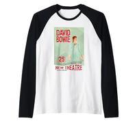 David Bowie Ziggy Stardust New Theatre Oxford England 1973 Raglan Baseball Tee