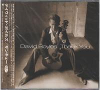 David Boyles Thank You Japanese Promo CD album CDLP COCB-53397 Columbia 2005