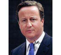 David Cameron Autograph Signed A4 Photo Print