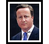 David Cameron Autographed Signed & Framed Photo Display
