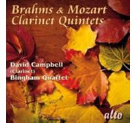 DAVID CAMPBELL/BINGHAM QT: BRAHMS & MOZART CLARINET QUINTETS - CD BRAND NEW