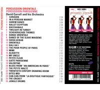 DAVID CARROLL & HIS ORCHESTRA (PERCUSSION) - PERCUSSION ORIENTALE/PERCUSSION PAR