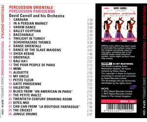DAVID CARROLL & HIS ORCHESTRA (PERCUSSION) - PERCUSSION ORIENTALE/PERCUSSION PAR