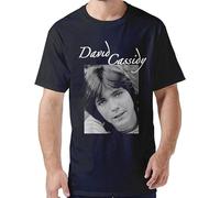 David Cassidy T-Shirt Unisex Black Mens Tees XL