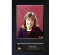 DAVID CASSIDY Top Quality Signed Autograph Mounted Photo Reproduction PRINT A4 Rare Perfect Birthday Christmas Present (297 x 210mm) #700 (Not Framed)