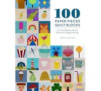 David Charles - 100 Paper Pieced Quilt Blocks Fun foundation piece - K245z