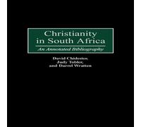 David Chidester Christianity in South Africa: An Annotated Bibliography Hardcover Book David Chidester Multicolor