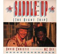 David Christie Featuring M.C. Dee - Saddle up '90 (feat. M.C.De) / Vinyl single [Vinyl-Single 7'']