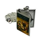 David Copperfield Photo Book Locket Necklace - Mixed Up Dolly
