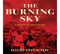David Donachie The Burning Sky Paperback Book in White David Donachie White