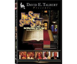 David E Talbert's He Say She Say But What Does God [DVD] [Region 1] [US Import] [NTSC]