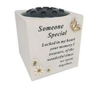 David Fischhoff David Fischoff Cream Butterfly Rose Bowl - Someone Special