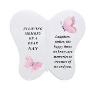 David Fischhoff Memorial Nan Butterfly Plaque In Loving Memory Remembrance Graveside Ornament