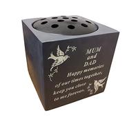 David Fischhoff Mum and Dad Dove Rose Bowl, Grey