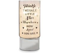 David Fischhoff Quote Home Night Light Sparkly Shimmer Mirror Light Home Gift