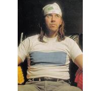 David Foster Wallace (Infinite Jest Era) - Miniature Poster With Black Card Frame
