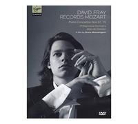 David Fray Records Mozart: Piano Concertos No. 22, 25 [DVD] [2011] [NTSC]