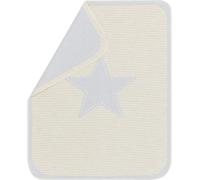 David Fussenegger - Juwel Baby Blanket 70x90 cm Star, Light Blue - Blue