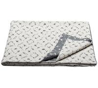 David Fussenegger Nova Throw Afrikastr 103 Cotton Blend Mêlé Raw White, 220 x 145 cm