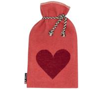 David Fussenegger Silvretta 'Heart' Hot Water Bottle 2L 21 x 38 cm Red