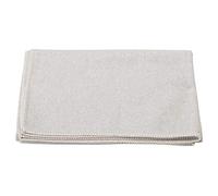David Fussenegger Sylt Cotton Blanket, Plain Colour with Decorative Stitching, felt, 140 cm x 200 cm