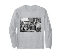 David Gahan of Depeche Mode Live 1981 by Virginia Turbett Long Sleeve T-Shirt