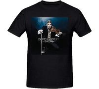 David Garrett Encore Graphic Printed Men T Shirt for Fashion Tee Mens Black