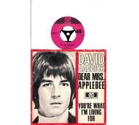 DAVID GARRICK - DAVID GARRICK / DEAR MRS. APPLEBEE / YOU`RE WHAT I`M LIVING FOR / 1966 Bildhülle / PYE # HAT 300027 P / Deutsche Pressung / 7" Vinyl Single Schallplatte