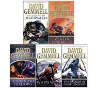David Gemmell Drenai Series 2: 5 Books Collection Set (The Legend of Deathwalker, The Winter Warriors, Hero in the Shadows, White Wolf, The Swords of Night and Day)