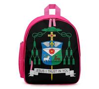 David Gerard O’Connell Coat of Arms Print Mini Backpack Cute Small Travel Daypack Purse with Adjustable Straps for Women Men
