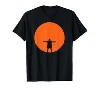 David Gilmour Luck and Strange in Concert Orange Moon T-Shirt