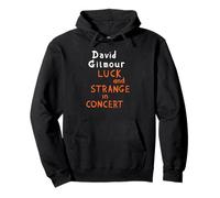 David Gilmour Luck and Strange Orange Title Pullover Hoodie
