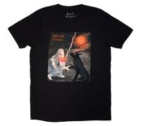 David Gilmour Men's Luck & Strange Fortuna E Strano Back Print T-Shirt in Black | Size: Large David Gilmour Black L