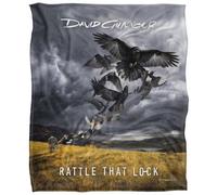 David Gilmour Rattle That Lock Silky Supersoft Blanket Multicoloured (One Size)