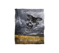 David Gilmour Rattle That Silky Touch Super Soft Throw Blanket 152 X 127 cm in White David Gilmour White 152 X 127 cm