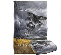 David Gilmour Rattle That Silky Touch Super Soft Throw Blanket 91 x 147 Cm