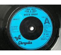 David Grant - Love Will Find A Way - David Grant 7" 45