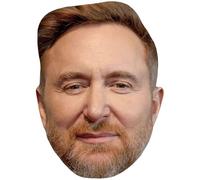 David Guetta (Beard) Celebrity Mask, Flat Card Face, Fancy Dress Mask