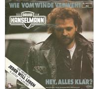 David Hanselmann - Wie vom Winde verweht (1984) / Vinyl single [Vinyl-Single 7'']