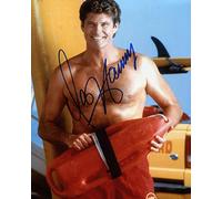 David Hasselhoff - Baywatch Autograph Signed A4 Photo Print 1