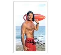 David Hasselhoff - Baywatch Autographed Signed 6x4 Inch Photo