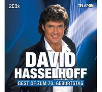DAVID HASSELHOFF - BEST OF:ZUM 70.GEBURTSTAG 2 CD NEW