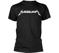 David Hasselhoff - David Hassselhoff T Shirt Metalhoff Logo Mens t Shirts Size L Black