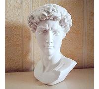 David Head Portraits Bust Mini Gypsum Statue Michelangelo Buonarroti Home Decoration Resin Art Craft Sketch Practice