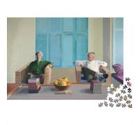 David Hockney Jigsaw Puzzles for Adults 1000 Piece Jigsaw Puzzles for Adults Jigsaws 1000 Pieces Challenging Game A Great Gift for All Ages